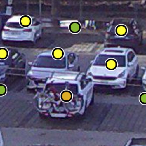 Parquery detects any vehicle, even cars with bike racks