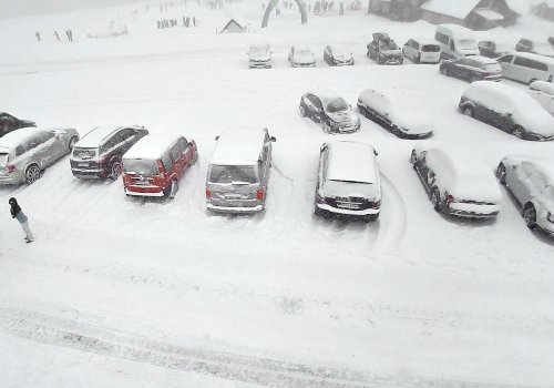Parquery locates how many parking spots are available on ski stations