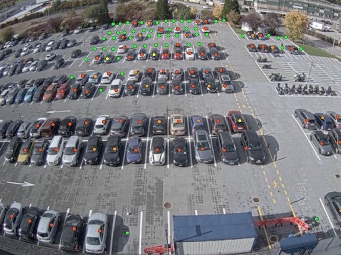 Parquery detects vehicles outdoors with any camera