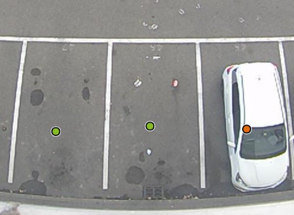 Parquery’s algorithms are robust to rubbish on the ground