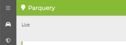 Parquery dashboard comes with our own branding or white-labeled