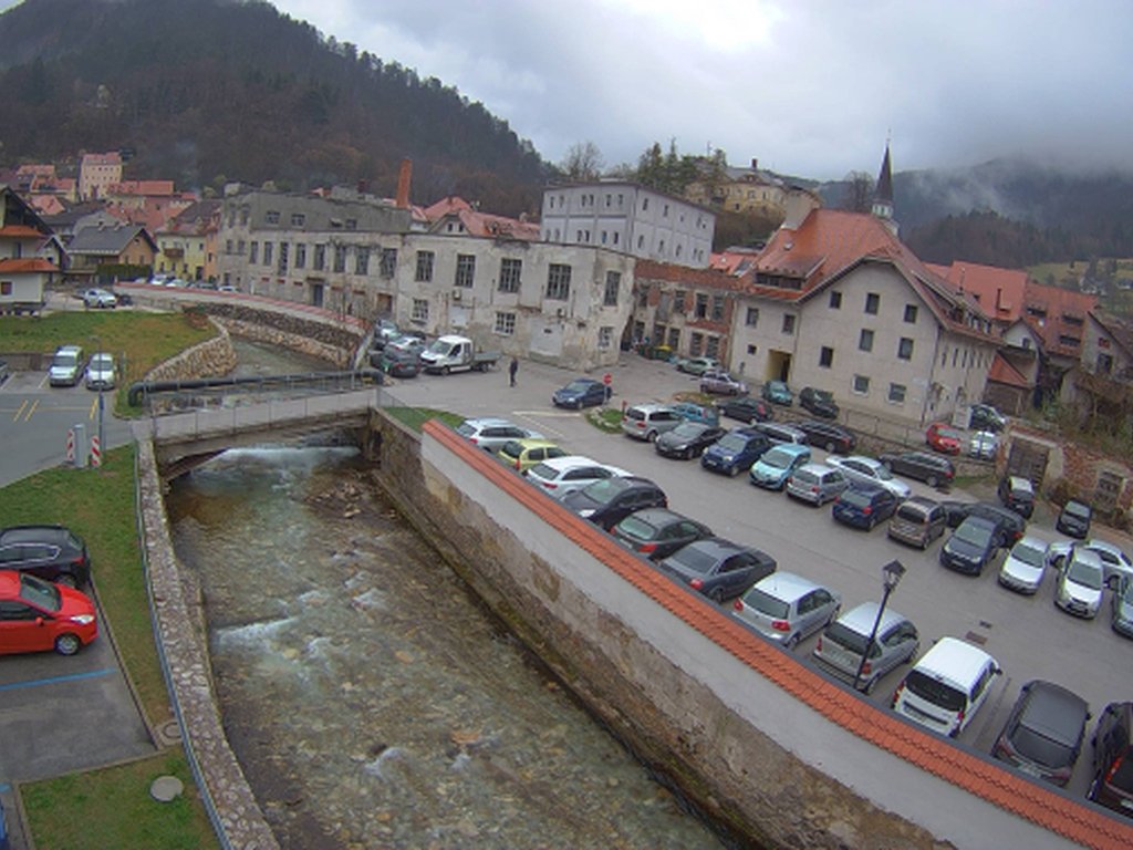 Parquery displays parking availability to the Slovenian City of Trzic