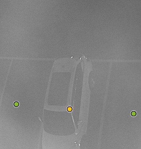 Parquery detects vehicles even in fog