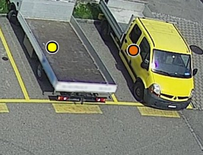 Parquery trains its software to adapt to any vehicle, such as flatbeds