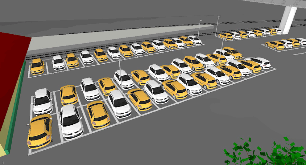Parquery provides camera view simulations for every new project