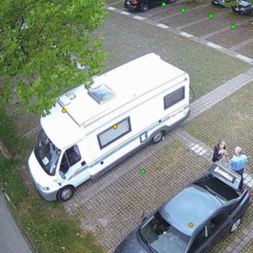 Parquery detects any vehicle, even campervans