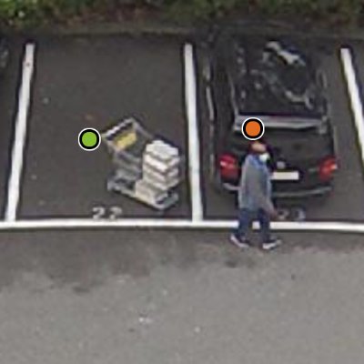 Parquery does not get confused between shopping carts and vehicles